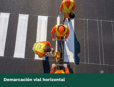 Demarcacion vial horizontal